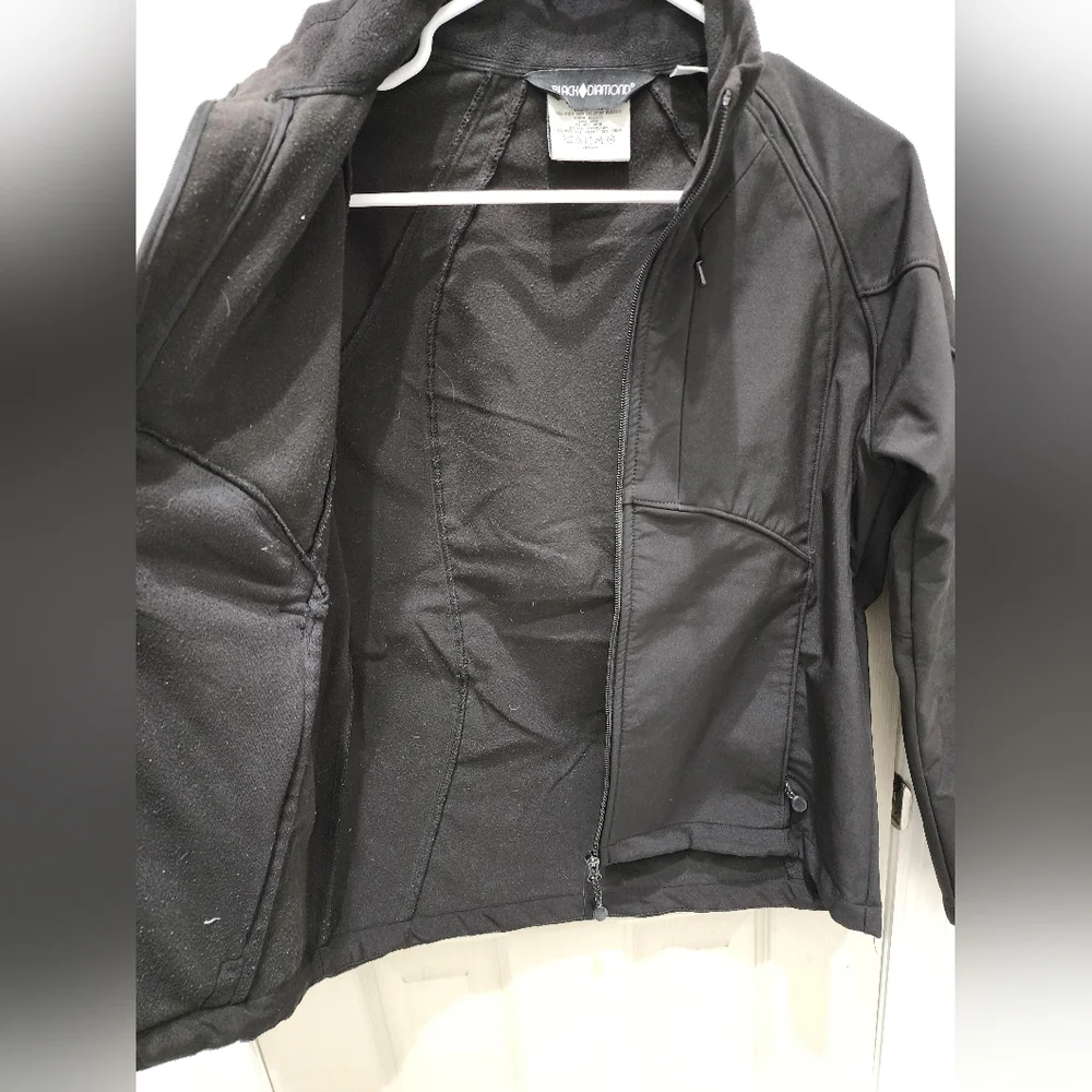 Black‎ Diamond jacket, size small, black